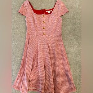 Soft Wide Neck Coral Miami Dress